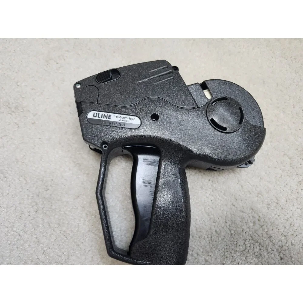 Uline Avery Dennison Monarch 1136 Pricing Sticker Gun 2 Line + Labels & Ink